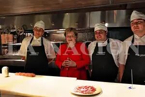 El "gesto enorme" de Merkel en una emblemática parrilla porteña