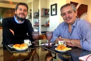 El presidente de San Lorenzo y Alberto Fernández desayunaron para avanzar con el acuerdo