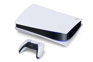 Así se verá la PlayStation 5, que como los modelos anteriores se podrá usar en forma horizontal o vertical
