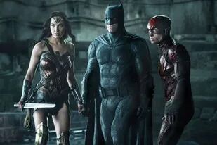 Ben Affleck como Batman encabezó el reparto de La liga de la justicia