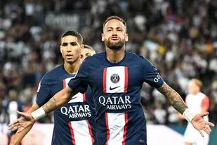 Después de ser omitido para el Balón de Oro, Neymar volvió a festejar para PSG
