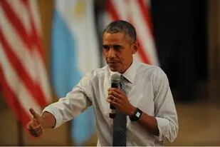 "Ustedes pueden cambiar el mundo”, les dijo Barak Obama cuando era presidente de los Estados Unidos a los 400 jóvenes aglutinados en La Usina del Arte