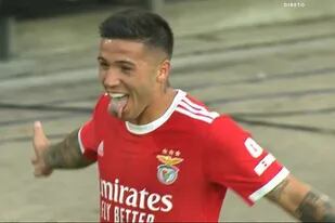 Otro gol de Enzo Fernández para Benfica