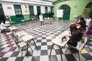 En la Ciudad de Buenos Aires las clases volvieron en forma gradual durante la pandemia