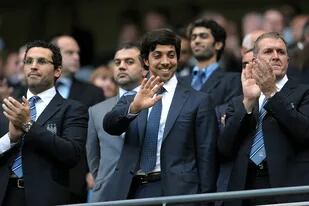 El jeque Mansour bin Zayed al-Nahyan, cuyo grupo de inversión privada posee el Manchester City en la Premier League inglesa