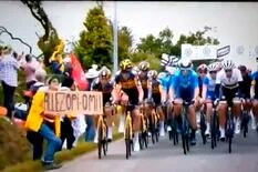 Tour de Francia: la espectadora que provocó la caída multitudinaria rompió el silencio