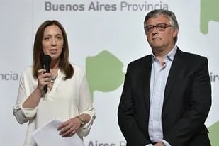 María Eugenia Vidal y Marcelo Villegas