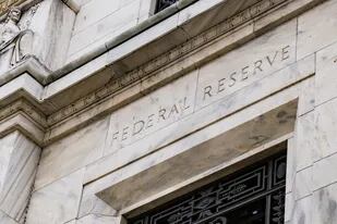 La fachada del edificio de la Reserva Federal, en Washington