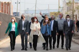 Cristina Kirchner, Alberto Fernández, Sergio Massa y Axel Kicillof