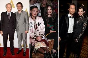 Bradley Cooper con Clint Eastwood, Winona Ryder con Millie Bobby Brown y Anne Hathaway con Matthew McConaughey, actores que se conocen tanto que se imitaron muy bien