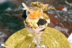 El helado Golden Opulence Sundae en el restaurante Serendipity3 de la ciudad de Nueva York, hace honor a su nombre