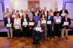 Se entregaron los Premios Trayectoria 2022 del Fondo Nacional de las Artes a dieciséis personalidades