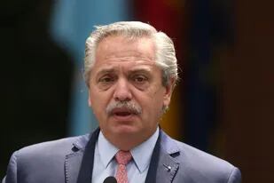 El presidente Alberto Fernández