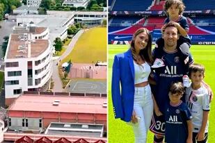 Los hijos de Lionel Messi y Antonela Roccuzzo comenzaron su cursada en la American School of Paris