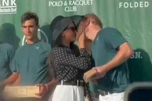 Meghan Markle besó al príncipe Harry después de que su equipo ganara en el polo