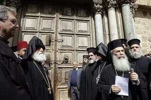 Inusual protesta de los líderes católicos, armenios y ortodoxos por un proyecto de ley y un conflicto impositivo