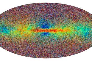 Esta imagen proporcionada por la Agencia Espacial Europea ofrece una muestra de las estrellas de la Vía Láctea como parte de los datos recopilados por su misión Gaia
