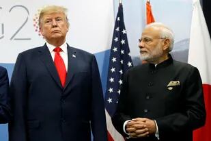 Trump y Modi, en la cumbre del G-20 en Buenos Aires
