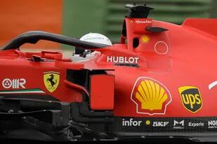 Sebastian Vettel se vio perjudicado por los problemas del equipo en boxes; allí, una demora lo hizo perder diez posiciones