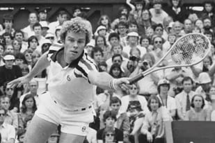Roscoe Tanner en la inolvidable final de Wimbledon 79, cuando perdió en cinco sets con Björn Borg, pero saltó a la fama