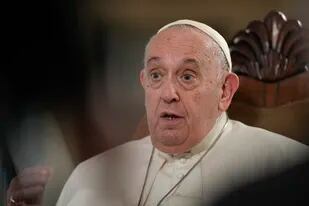 El papa Francisco durante una entrevista con The Associated Press en el Vaticano, el martes 24 de enero de 2023