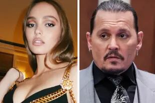 Lily-Rose Depp, la hija mayor de Johnny Depp le dedicó un mensaje a su padre