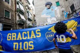 Nápoles, como si fuera la Boca: los homenajes a Maradona en una ciudad que lo ama como pocas