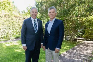 Mauricio Macri con el nuevo embajador de Estados Unidos en la Argentina, Marc R. Stanley