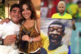 Gianinna Maradona destacó el homenaje del seleccionado brasileño a Pelé