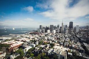 Una vista de San Francisco, que hace años vive una crisis inmobiliaria por la influencia de las empresas de Silicon Valley