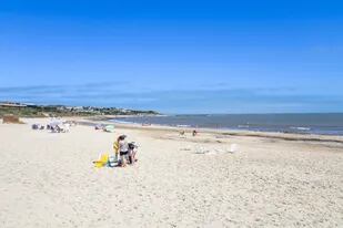 Playas vacías en Uruguay este verano