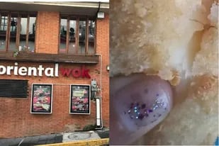 La mujer pidió nuggets de pollo en Oriental Wok, un lugar ubicado en México, y se encontró con una sorpresa desagradable