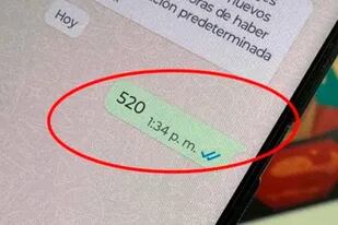 El significado del número "520" en WhatsApp