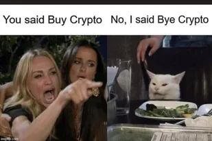 Los mejores memes de la caída del mercado de las criptomonedas