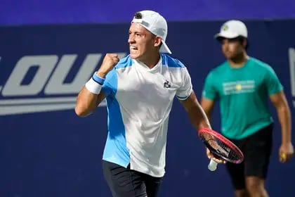 Sebastián Báez festejó al cabo de 3 horas y 19 minutos en una semifinal de Winston-Salem contra Borna Coric y jugará la final del ATP 250.