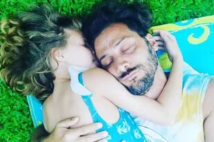 Amelia, la hija de Luciano Cáceres y Gloria Carrá (Foto: Instagram)