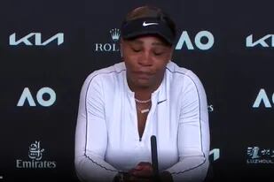 La tristeza de Serena en la rueda de prensa posterior al encuentro