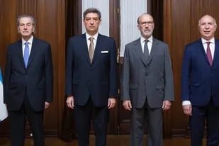 Corte Suprema. Juan Carlos Maqueda; Carlos Rosenkrantz; Horacio Rosatti; Ricardo Luis Lorenzetti.