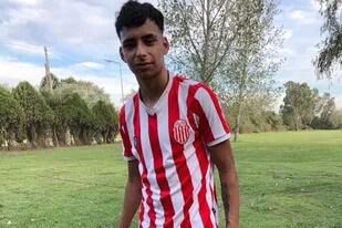 Lucas González, la víctima, jugaba en las divisiones juveniles de Barracas Central
