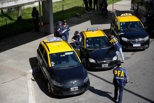 El 25 de septiembre pasado fueron inspeccionados más de 90 taxis en un operativo especial en Retiro