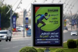 La ciudad de Doha se prepara para el comienzo del mundial de atletismo, el próximo 27 de septiembre