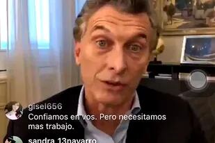 Macri respondió preguntas por Instagram