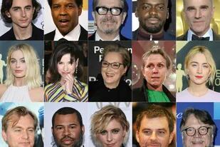Las caras de los principales nominados a los premios Oscar 2018