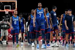 Kevin Durant y Damian Lillard se retiran tras una derrota inesperada: los NBA cayeron ante Francia en el debut en Tokio 2020