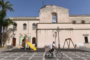 Floridia, el lugar en Sicilia donde se registró el récord de temperatura en Europa (AP Photo/Salvatore Cavalli)