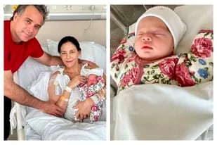 Luciana Aymar y Fernando González anunciaron la llegada de Lupe, su segunda hija