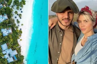 Wanda Nara y Mauro Icardi disfrutan de sus vacaciones en África en un exclusivo resort
