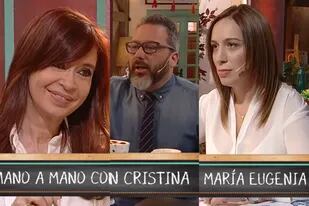 Gerardo Rozín entrevistó a Cristina Kirchner y María Eugenia Vidal