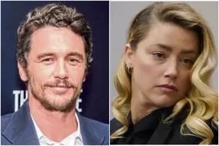 Amber Heard se vio obligada a admitir que lo vio a James Franco luego de que la defensa de Johnny Depp mostrara un video en el juicio
