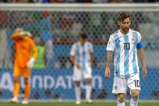 Argentina vs Croacia Mundial Rusia 2018 Estadio de Nizhny Novgorod Messi Lionel